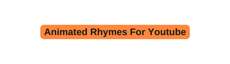 Animated Rhymes For Youtube